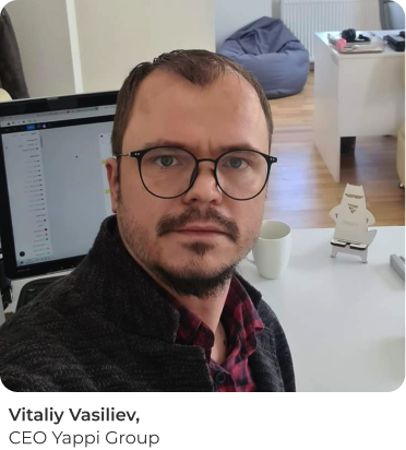 Віталій Васильєв, CEO Yappi Group (фото)